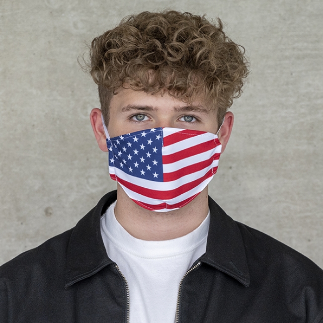 Gesichtsmaske "USA"