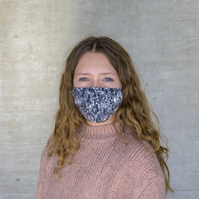 Maske PAILLETTEN