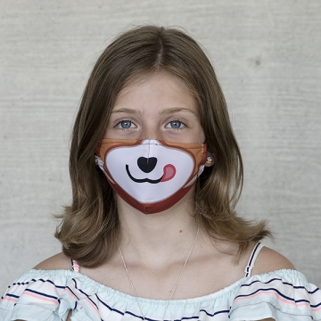 Kindermaske TIVOLA "Roter Panda 2"